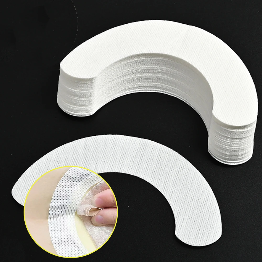 

20-100pcs Barrier Stoma Ostomy Strips Tape Strip Rings Adhesive Pressure Fixing Colostomy Leak Proof Colostomy Bag Barrier Strip
