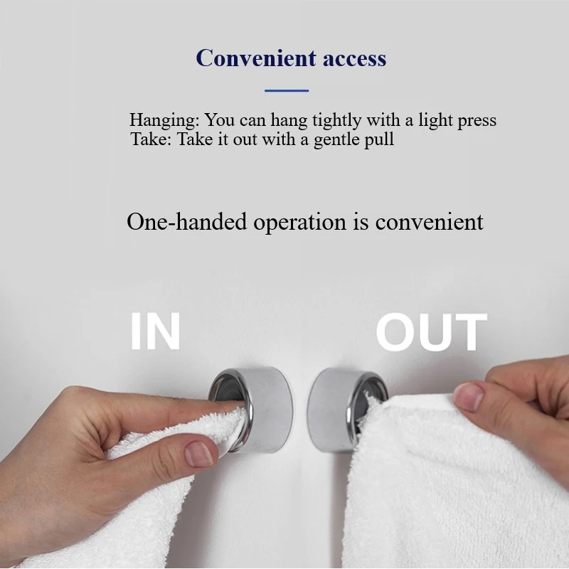 Kitchen Towel Storage Racks Hanger Rag Organizer Bathroom Kitchen Dishcloth Storage Hook Mini Adhesive Bathroom Storage Hook