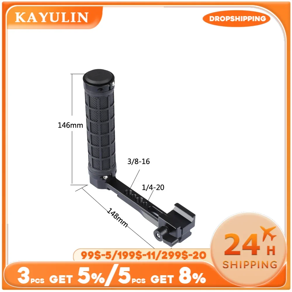 Kayulin multifunction NATO Handle Grip Rubber L Type For DSLR Cameras