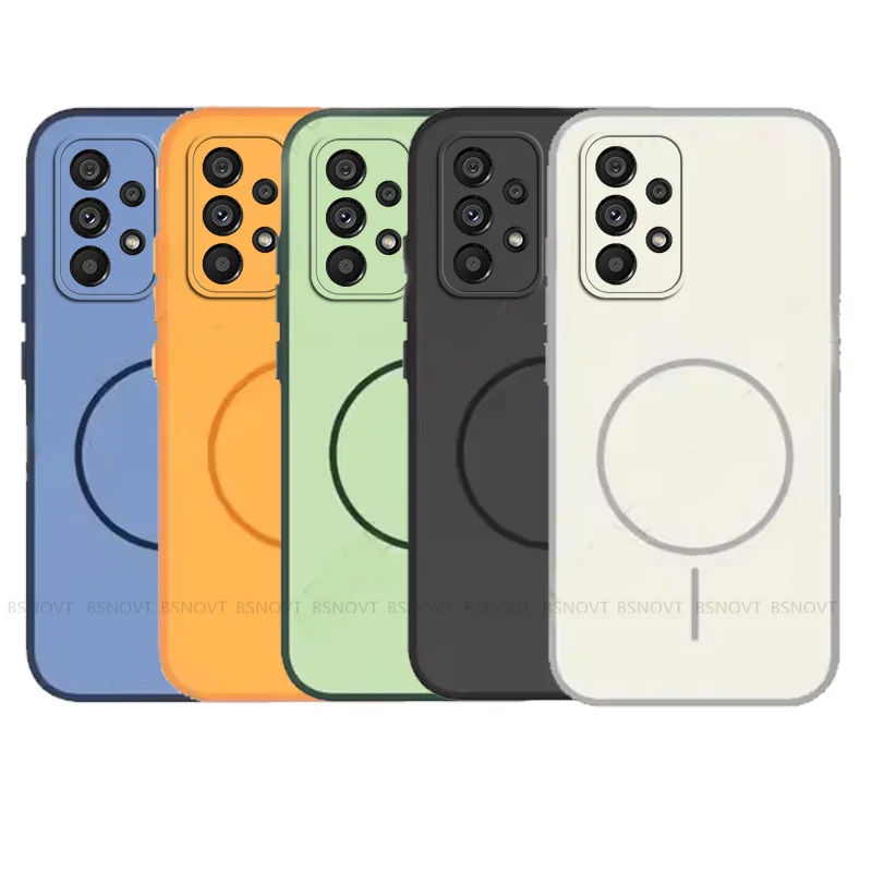 For Cover Samsung A53 Case Samsung Galaxy A53 Capas New Shockproof Phone Back Armor Bumper Bicolor Colour For Fundas Samsung A53