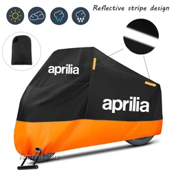 For Aprilia RSV4 RS660 RS4 RS125 Tuono V4 APR GPR150 125 250Motorcycle Cover Waterproof Outdoor Scooter UV Protector Rain Cover