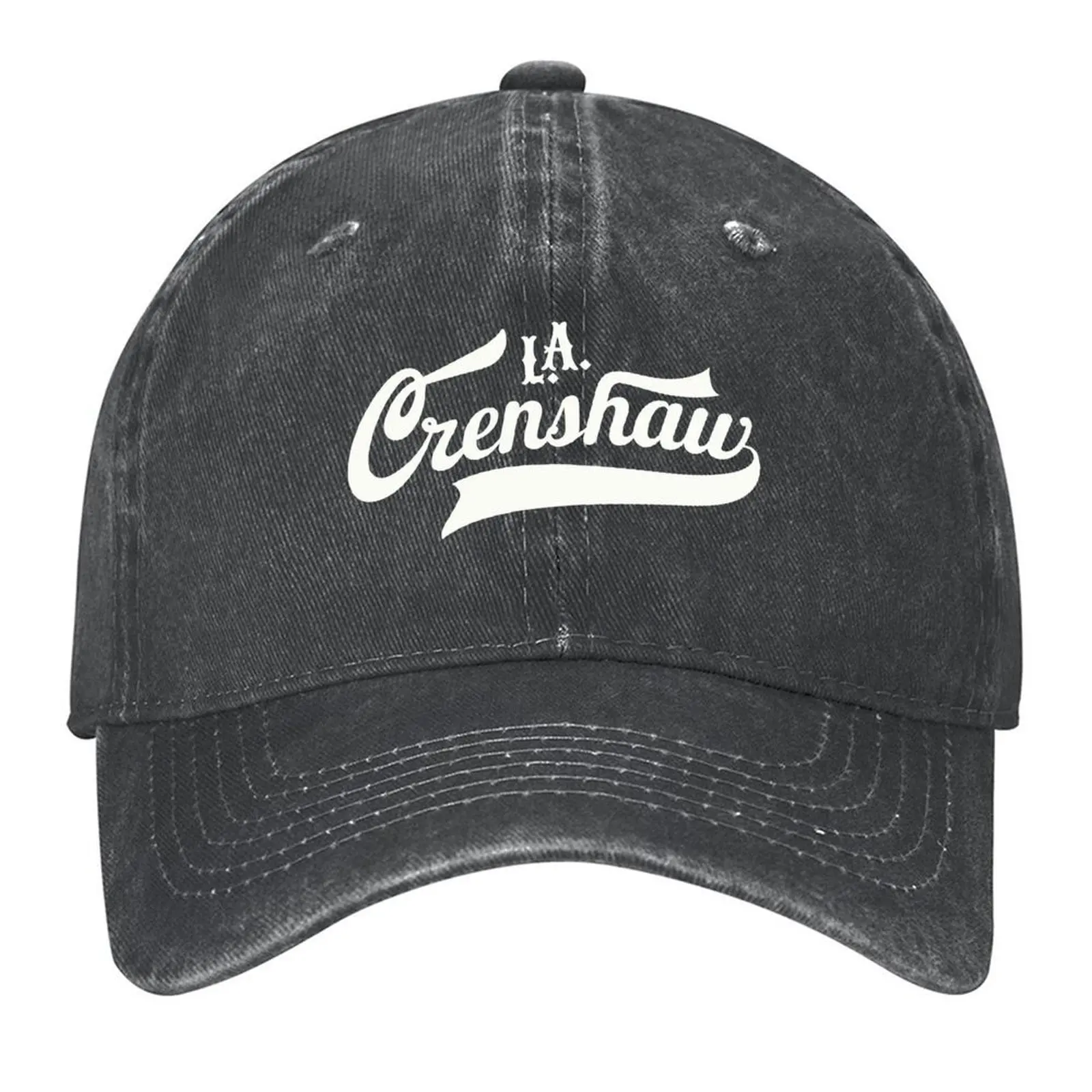 

Los Angeles Crenshaw - LA Crenshaw - LA Crenshaw logo Baseball Cap Brand Man cap Sunscreen funny hat Mens Women's