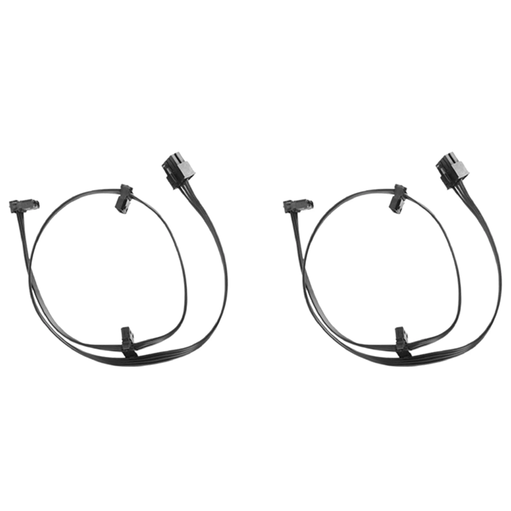 

2X 8 Pin 1 To 3 Port IDE Driver Power Supply Cable For Cougar CMX1200 CMX1000 CMX800 CMX700 CMX550 8Pin To 3 IDE Cable