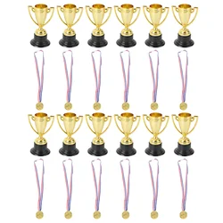 24 Pcs Soccer Trophies Kids Kids Winner Medal Small Small Prizes For Kids Baseball Trophy Kids Award Trophy Award