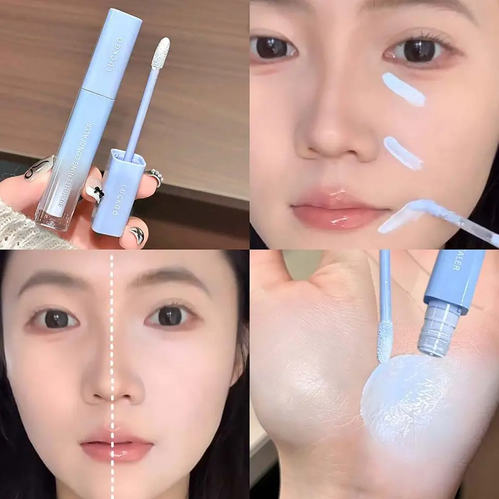 Brightening Liquid Concealer Hydrating Orange Blue Light Skin Tone Brightening Concealer Color Corrector Face Highlighting