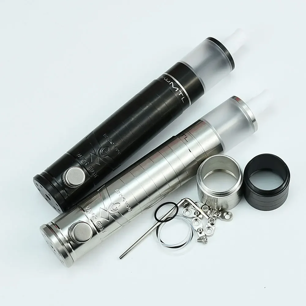 Dvarw mtl v2 rta Vapor Giant V2.5 Mini Mod 23 مللي متر vape atomizer RTA 6.0 مللي ميكانيكي VAPE mod fit 18650/2x 18350 بطارية