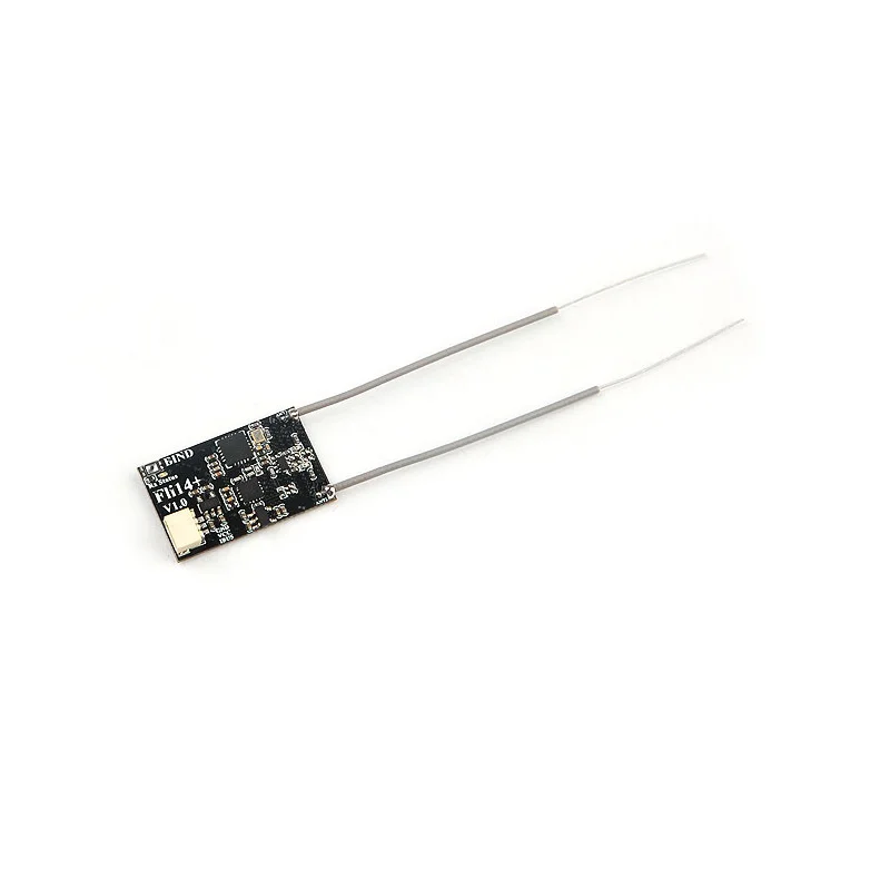 Flysky 2.4G Fli14 / Fli14+ 14CH Micro Receiver OSD RSSI output With PA power amplification for RC Racing Drone