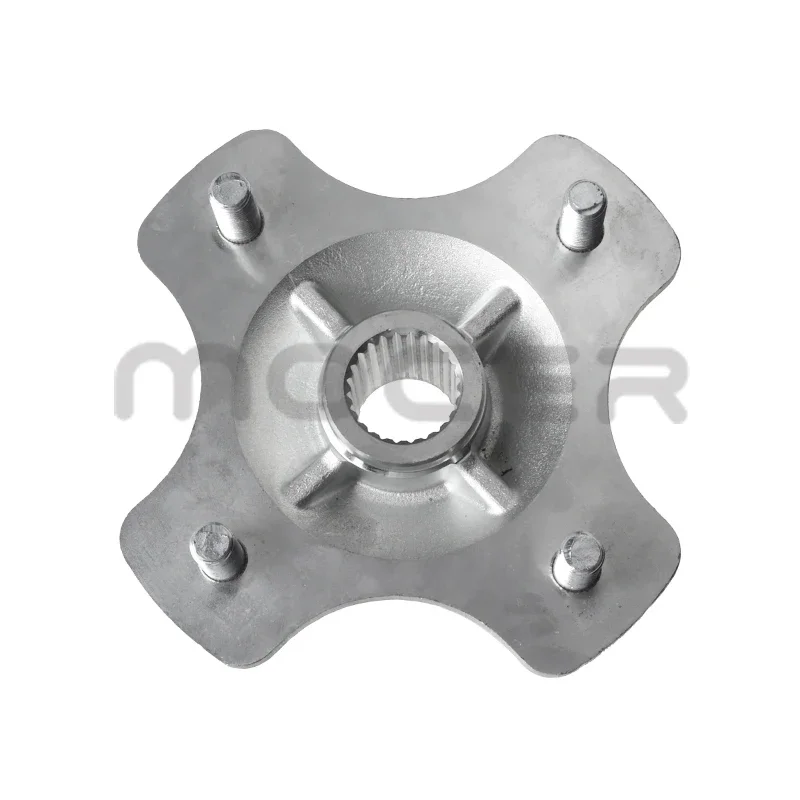 ATV 24T M10*4 Studs Rear Axle Wheel Hub 110mm For Honda TRX420 FE TRX420FM Rancher 420 4X4 2007 2008 2009 2010 2011 2012 2013