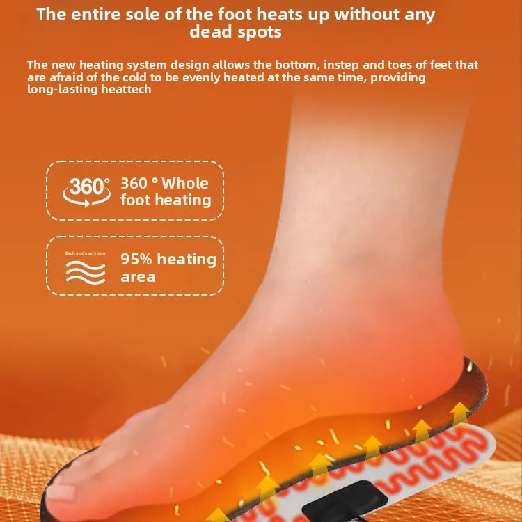 LMM ski boots electric heating insoles winter heating insoles outdoor sports electric heating foot mats