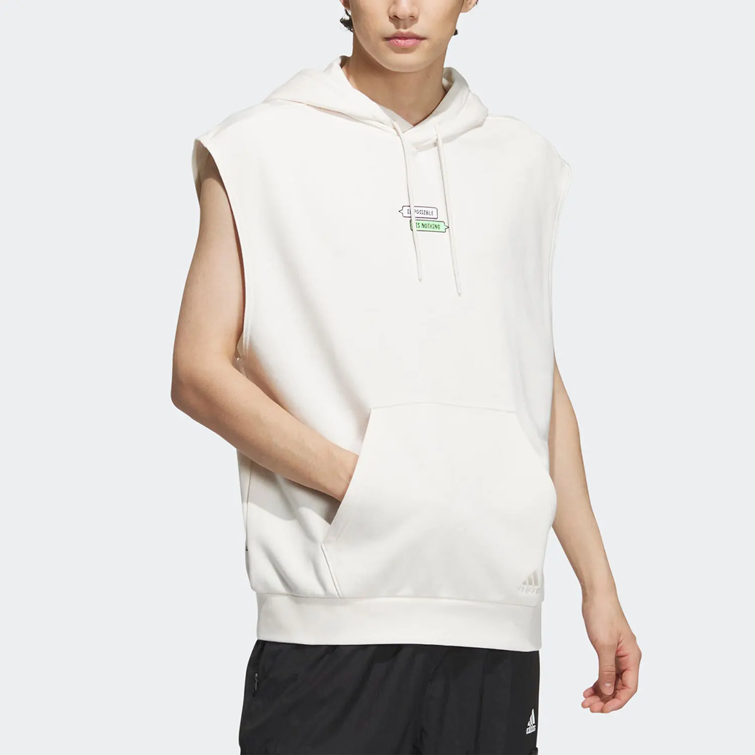 

Оригинальный осенний новый мужской спортивный пуловер без рукавов Adidas IA8165