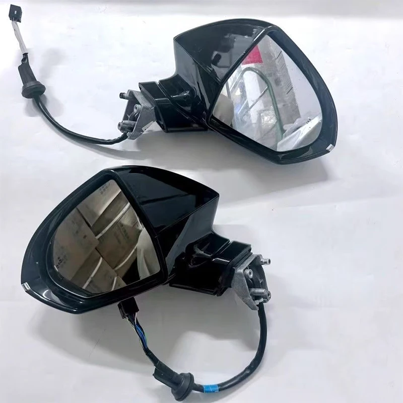 Car Rear Mirror Assembly Rearview Mirror Manual Folding Electric Folding Black Paint for MG 4 MG4 EV Mulan 2022 2023 2024 2025