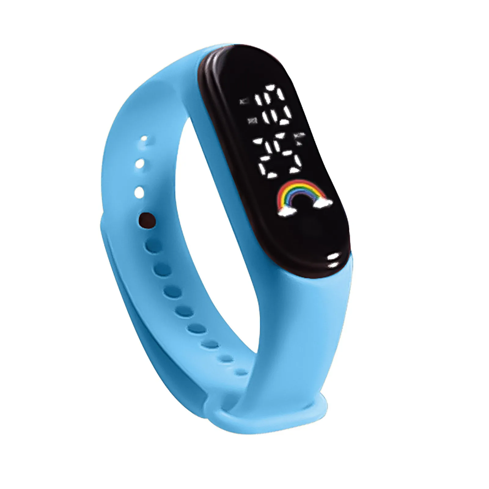 2025 moda led relógio número display esportes ao ar livre digital crianças relógio de pulso meninas meninos esporte pulseira relógio reloj nino