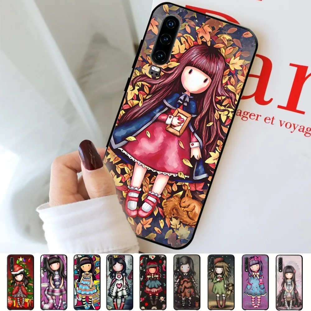 Cute Cartoon Girl Kid santoro_gorjuss Phone Case For Huawei P 8 9 10 20 30 40 50 Pro Lite Psmart Honor 10 lite 70 Mate 20lite