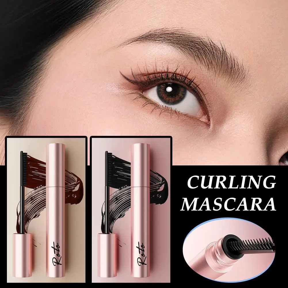 New 3d Mascara Brush Mascara Slim And Thick Curling Non-smudge Anti-sweat Mascara Comestics Curling Y9h9