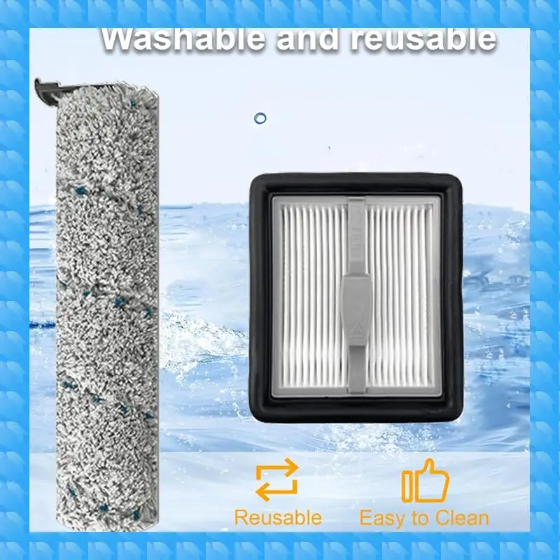 

ETRT 2 шт. роликовая щетка и комплект фильтров для Bissell 2955Z 2832Z 3479Z 3598Z аксессуары для мытья полов запасные части