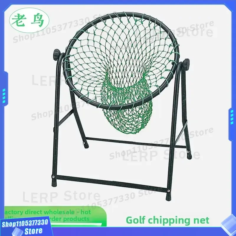Adjustable Angle Golf Practice Net Indoor Swing Cage Iron Pipe Mesh Driving Range for Home Training Custom Logo Available Hot