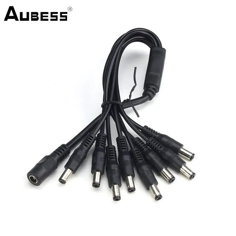 ตัวเชื่อมต่อกล้องวงจรปิดที่ปลอดภัยสะดวกทนทานอะแดปเตอร์ตัวเมียกับตัวผู้รองรับแหล่งจ่ายไฟเพรียวบางอเนกประสงค์