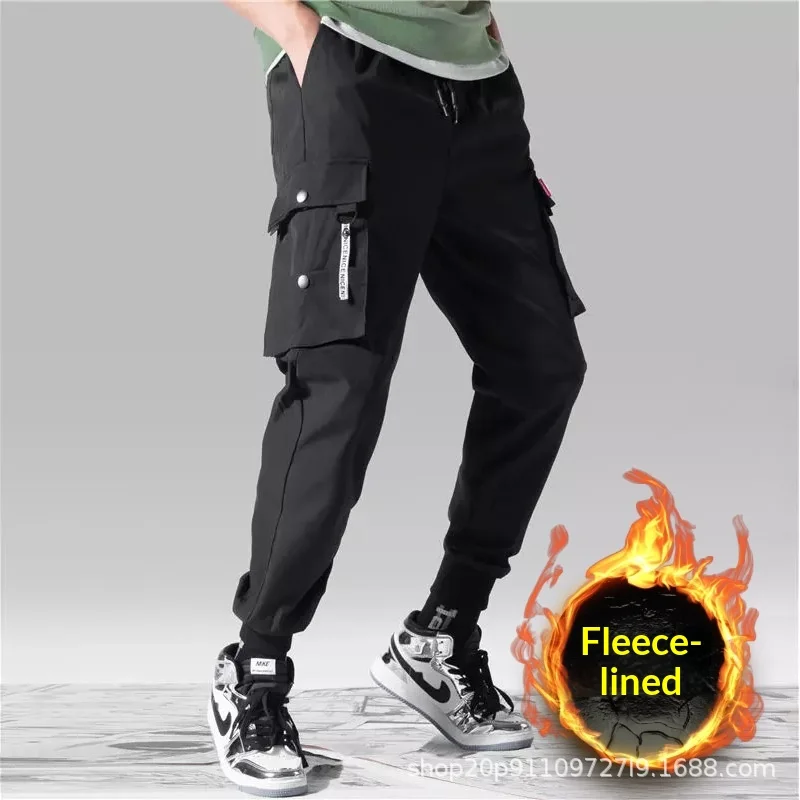 Man Cargo Pants Multi Pocket Drawstring Unisex Men Women Summer Outdoor Hip Hop Sweatpants Fashion Casual Trousers view 5