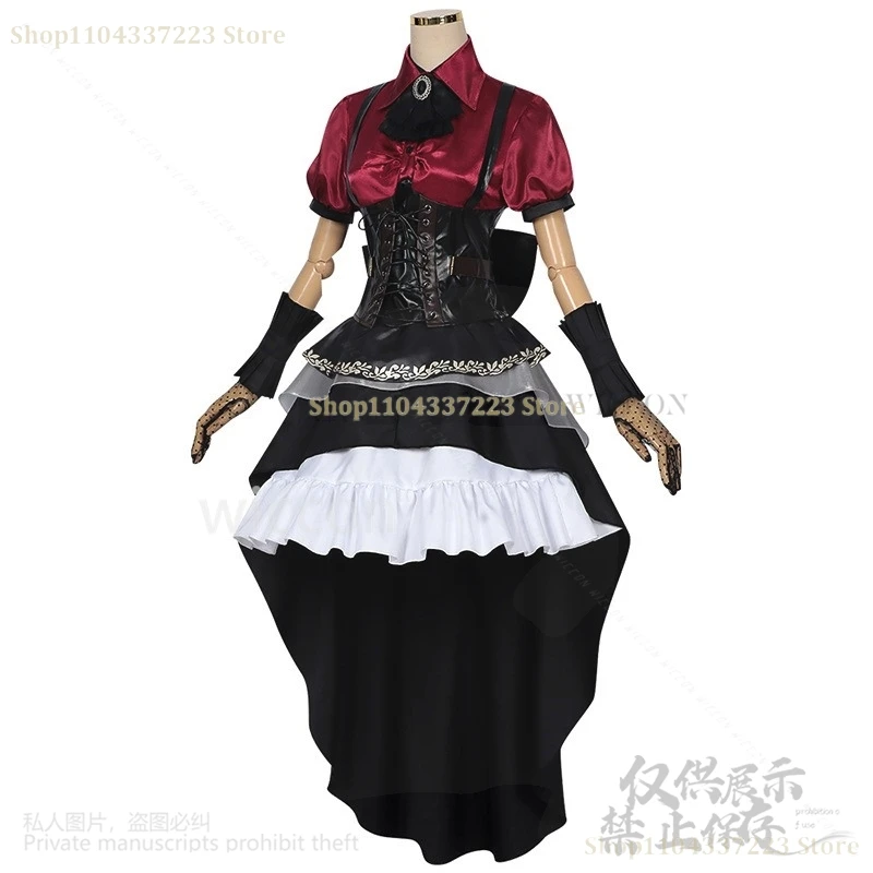 Anime Game BanG Dream! Cosplay Togawa Sakiko Costume Lolita Dress Wig For Girls It's MyGO!!!!! Gothic Style Woman Cos Customized