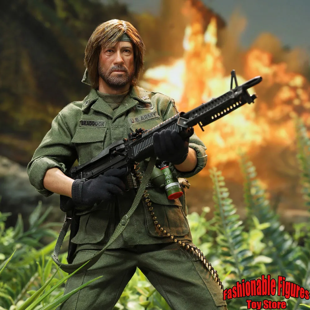 

DID V80184 1/6 Мужской солдат Война во Вьетнаме Армия США Полковник Джеймса Полный набор 12-дюймовая экшн-фигурка Модель игрушки Коллекция игрушек