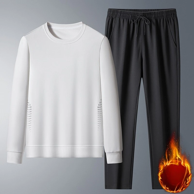 

Мужской комплект для активного отдыха на открытом воздухе: ветрозащитный, дышащий, с длинными рукавами и брюками, модный универсальный комплект на весну-осень