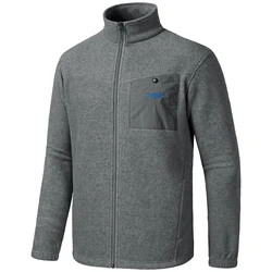 BASSDASH AllDay Men’s Full Zip Fleece Jacket Soft Breathable Mid-Weight Polar Fleece Winter Coat with Pockets