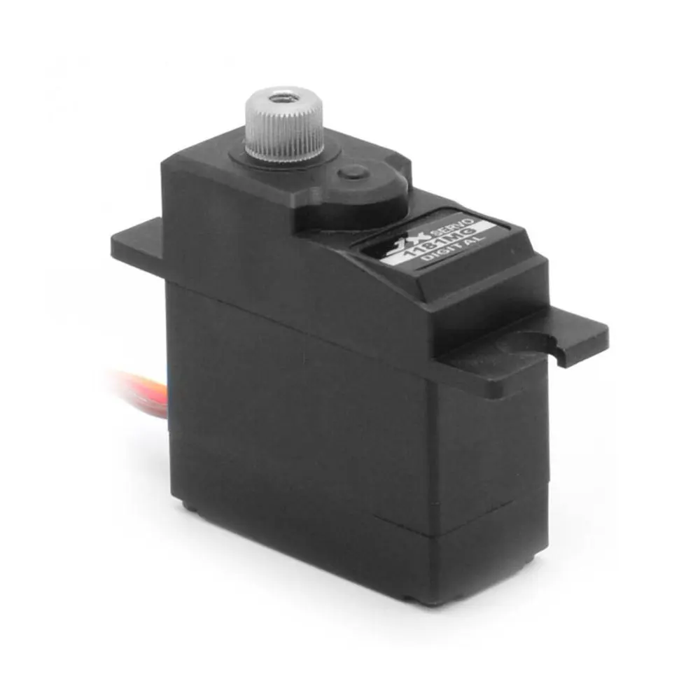 Servo digitale JX RC PDI-1181MG Servo con ingranaggi in metallo da 17 g per WLtoys 144001   WPL RC Auto B1 B16 B1/16 B24 C14 C24 Elicottero Aereo