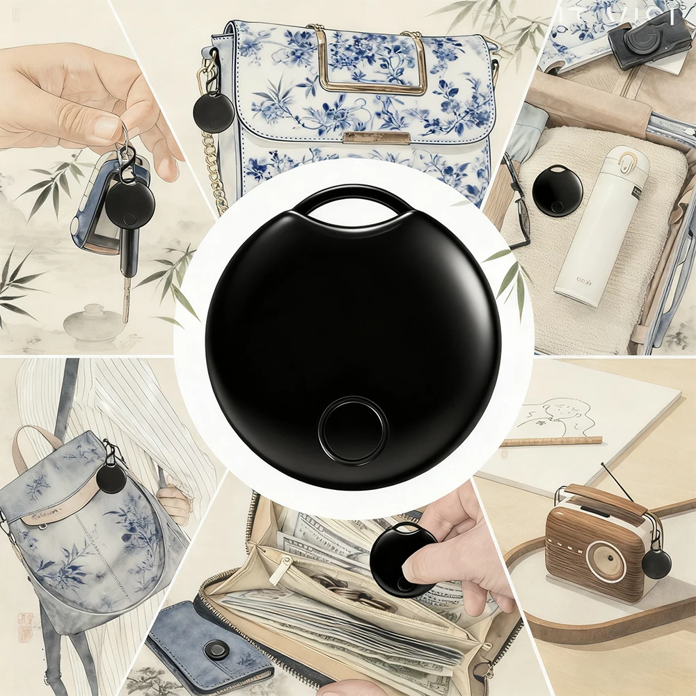 미니 스마트 태그 비욘드 블루투스 트래킹 파인더 애플 파인드 마이 iOS 전용 키 가방 배낭 아이템 로케이터 장치