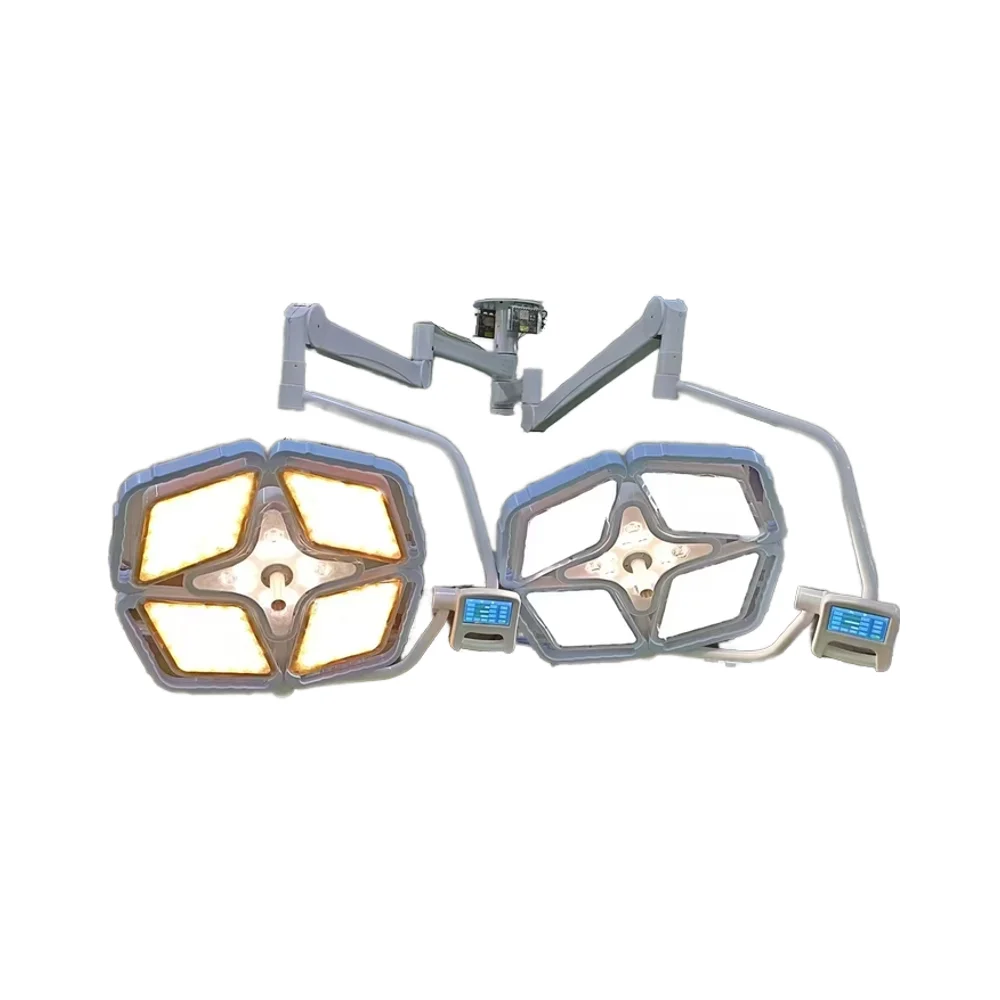 4+4 LED Ceiling Light Medical Equipment Dental Lamp Electric Shadowless Source