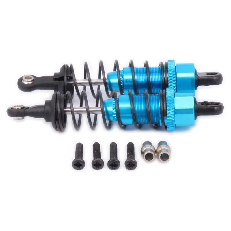 BAAA-металлический маслонаполненный передний и задний амортизатор для 1/12 WLtoys 12428 12423 RC автомобиля, обновленная часть гусеничного автомобиля, синий