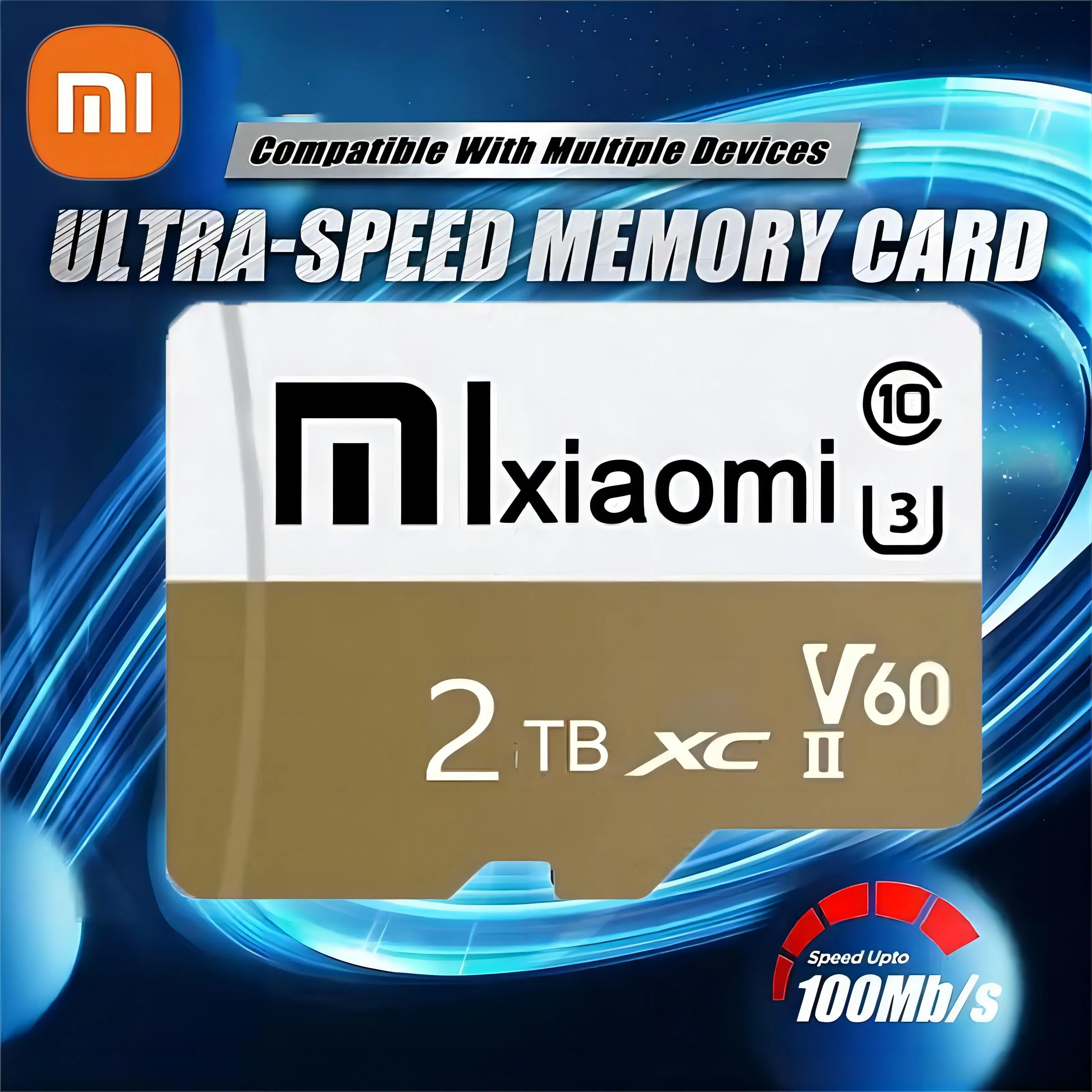 Original Xiaomi Micro SD Card 2TB 1TB 512GB High Speed Memory Card 256GB 128GB Class TF Card for Drone Equipment Audio PC