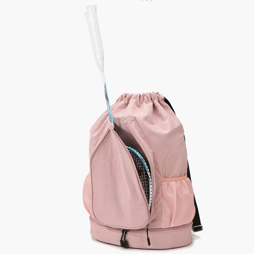 

2 Rackets Tennis Racket Backpack Large Capacity with Shoes Pocket Gym Pack Casual Adjustable Strap Basketball Backpack Bag