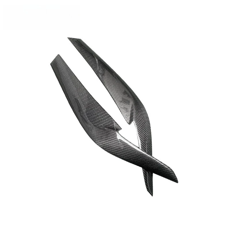 Headlight eyebrow carbon fiber exterior modification eyebrow decoration sticker