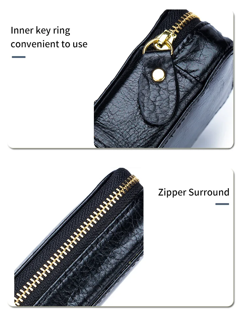 Lady Genuine Leather Lipstick Square Small Bag with Mirror Cowhide Cute Makeup Bag for Women's Jewelry Box Mini Coin Storage Bag