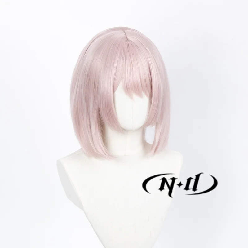 ND الموت الشيطان شعر مستعار تأثيري بالمنشار رجل أنيمي تأثيري خصلات الشعر المستعار مقاومة للحرارة الاصطناعية ل كوميك كون كوزر زي موضوع الطرف