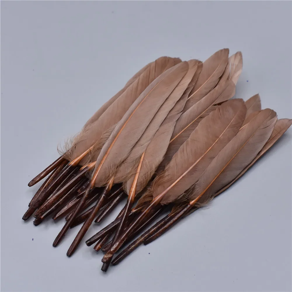 Natürliche rote Entenfedern, lose, 10–15 cm/4–6 Zoll, Entenfedern für Bastelarbeiten, DIY-Schmuck, Accessoires, Dekoration, Federn. – Detail 19