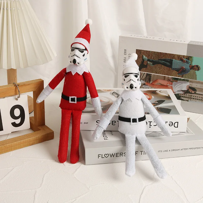 2025 nueva muñeca elfo de Navidad Mini juguete Poseable pequeño elfo mesa de árbol de Navidad decoraciones para el hogar adornos de Navidad regalo para niños