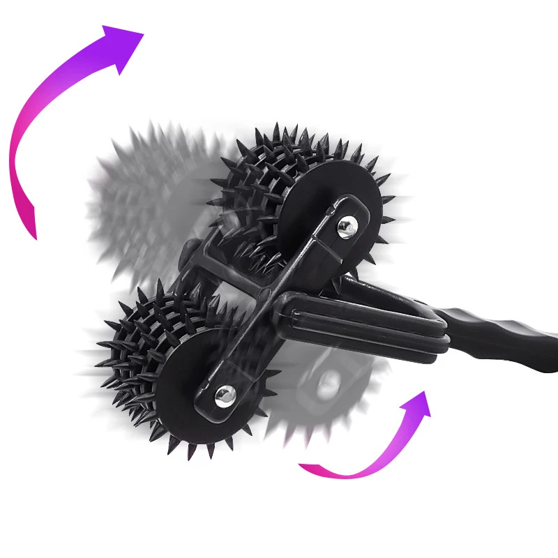 Gear Roller Pin Wheel Gear Sex Roller Erotische Volwassen Games Rollenspel Body Tepel Labia Stimulator Fetish Seksspeeltjes Voor Koppels