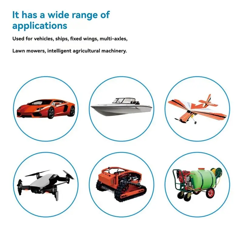 A23F-MC6C Mini V2 2.4G 6CH Controller Transmitter W/ Receiver Radio System For RC Airplane Drone Multirotor Helicopter Boat