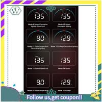 Upgraded M8 HUD Head-Up Display OBD Car Display Speedometer Universal Durable Easy Install Easy To Use