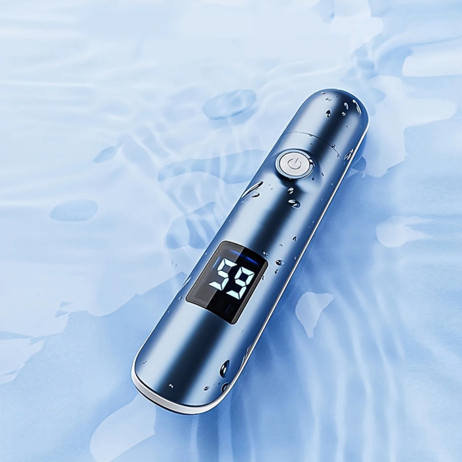 Rechargeable Waterproof Ear/Nose Trimmer with USB Charging & Vacuum Cleaning System