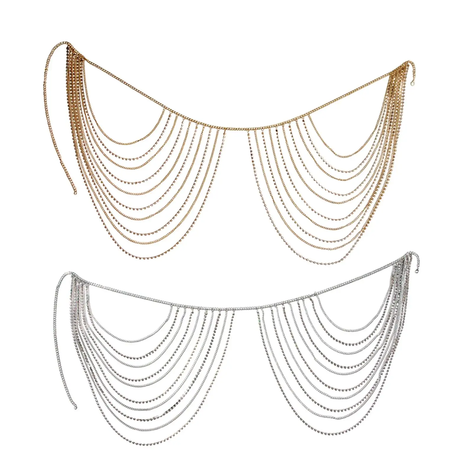 

Body Chain Multilayer Gift Accessory Jewelry Strap for Pants Beach Skirts Women
