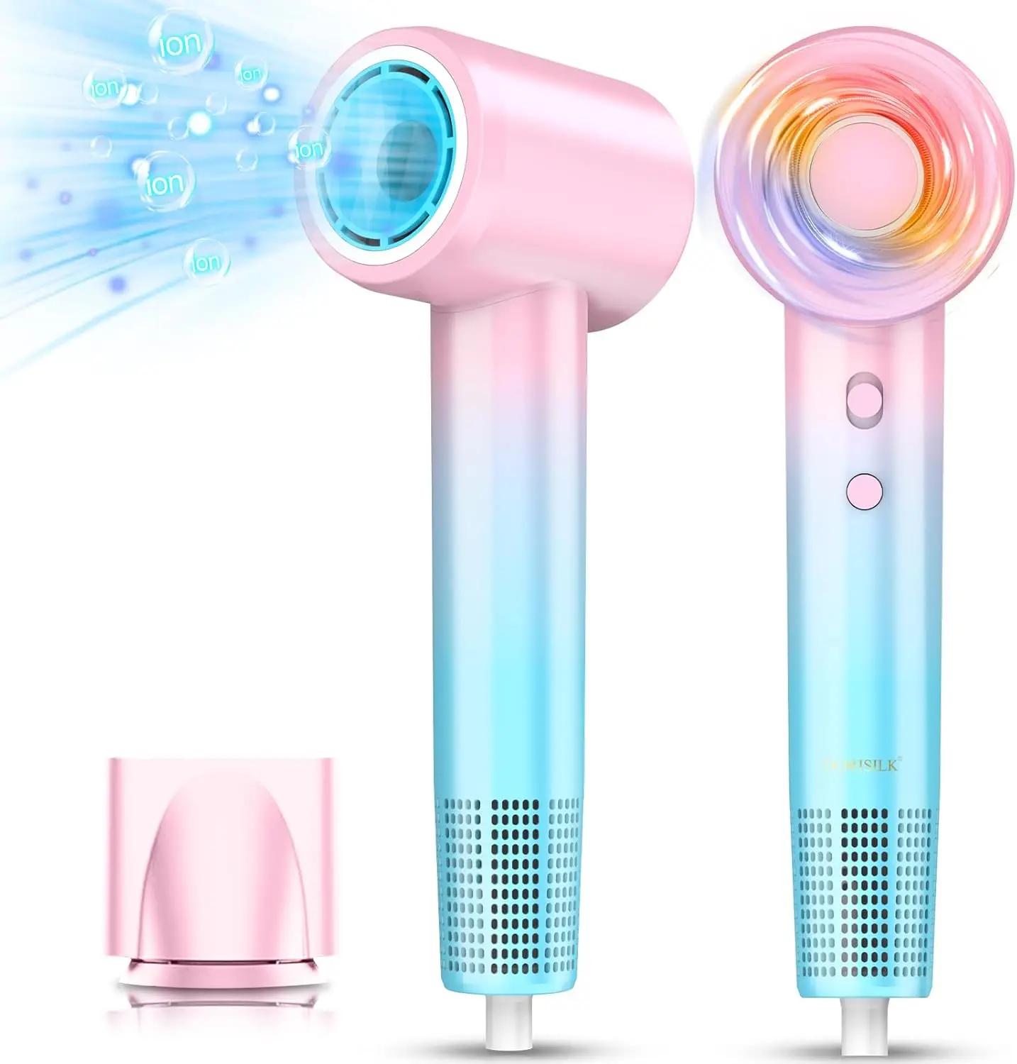 Ionic Hair Dryer 110000 RPM High Speed Professional Blow Dryers for Salon Home Use Portable Blowout Hair Dryers