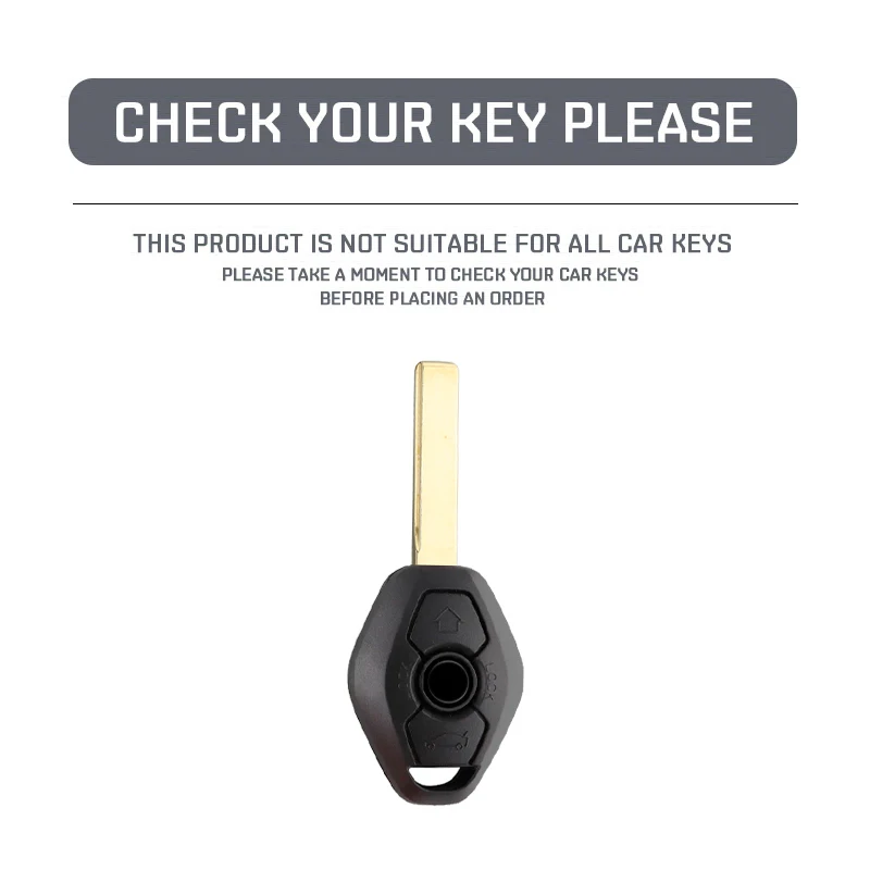 Car Remote Smart Key Case Cover Shell For BMW X5 E53 X3 F83 E46 E39 E38 E60 E63 E61 E64 Series 3 5 7 330i Z3 Z4 E85 E86 M5 325i