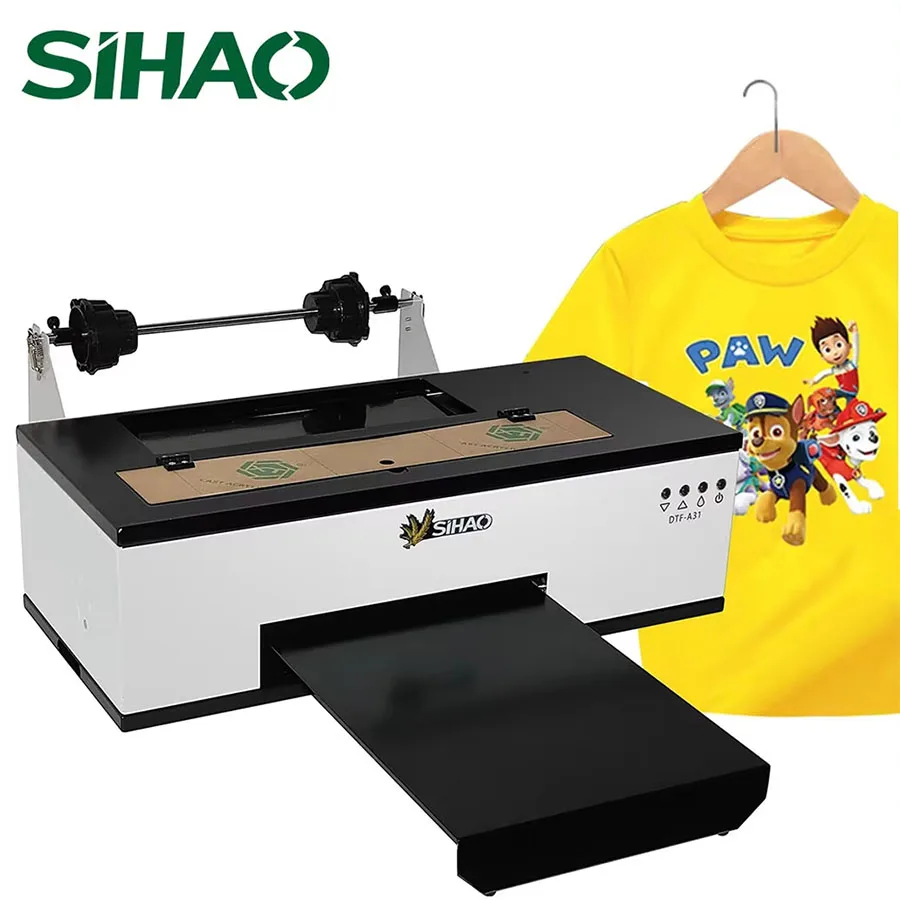 ​​A3 L1800 DTF Printer & Oven Combo Kit, 13" Direct to Film Heat Press Transfer Machine for Custom T-Shirts, Hoodies, Clothes & Shoes view 2