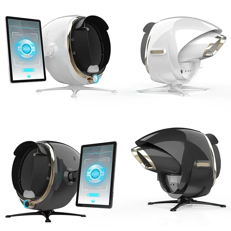 

Latest Face Testing AI 3D Analyzer Device Dermatoscope Magic Mirror Skin Scanner Moisture Detector Intelligent Facial Beauty