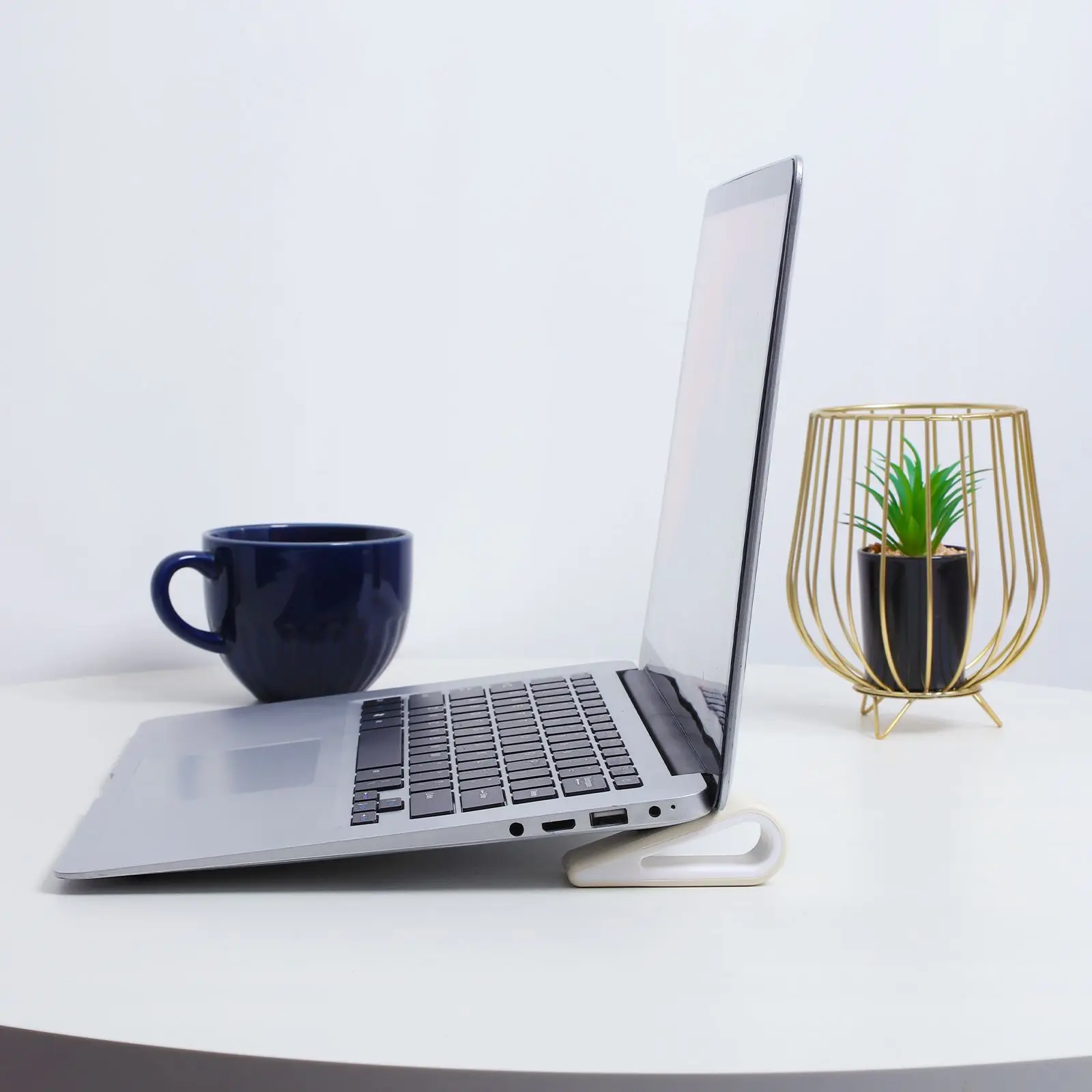 Support pour ordinateur portable, 2 pièces, Support réglable en hauteur pour Support de radiateur, Support de tablette