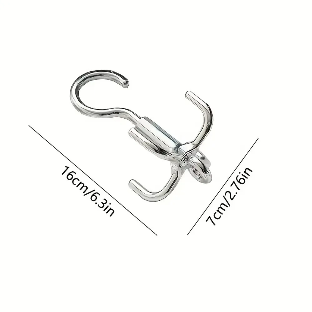 الهدايا الدورية 4-مخلب خطاف ملابس الفضاء إنقاذ لكمة الحرة الدورية خطاطيف ملابس متعددة الوظائف شماعة معطف #1