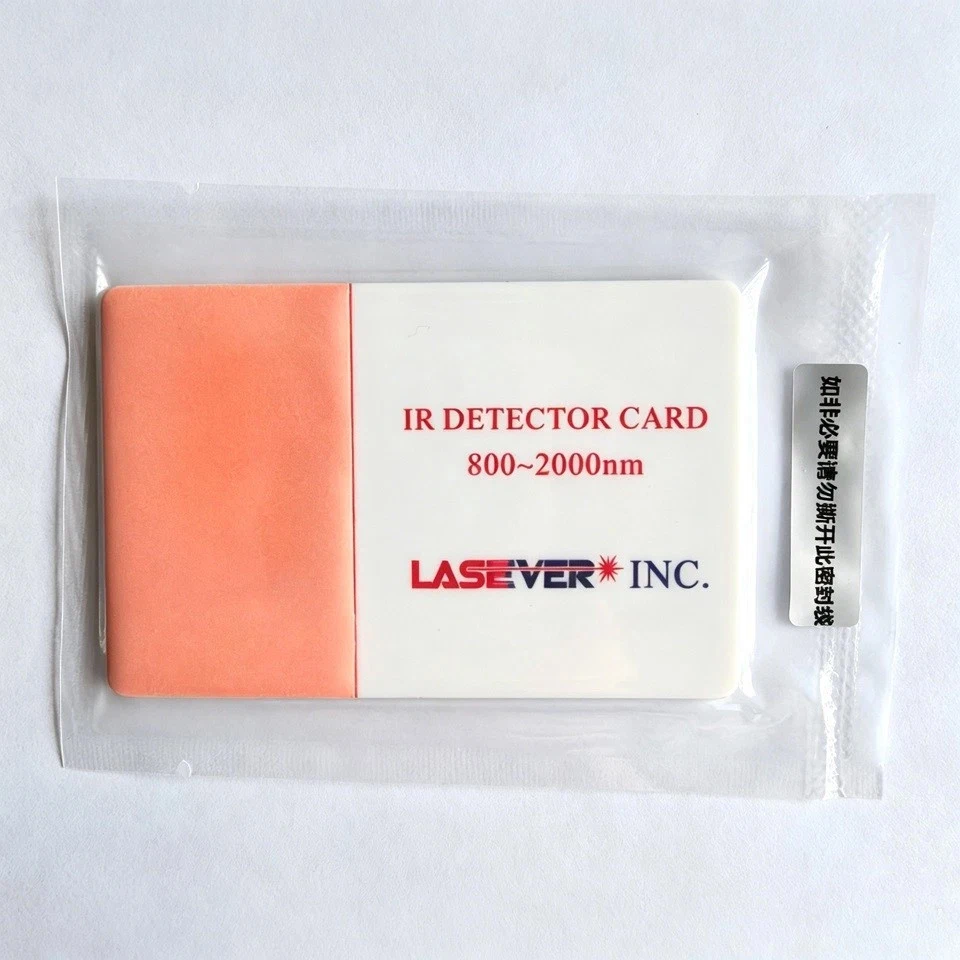 800nm-2000nm Photosensitive Detector 980nm/1064nm/1400nm Infrared Laser Light Display Card Lab Woodwork Parts