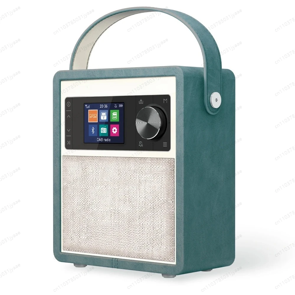 

Stereo DAB Radio Portable Wireless Speaker with Bluetooth DAB+ FM/Subwoofer/Rechargable Battery